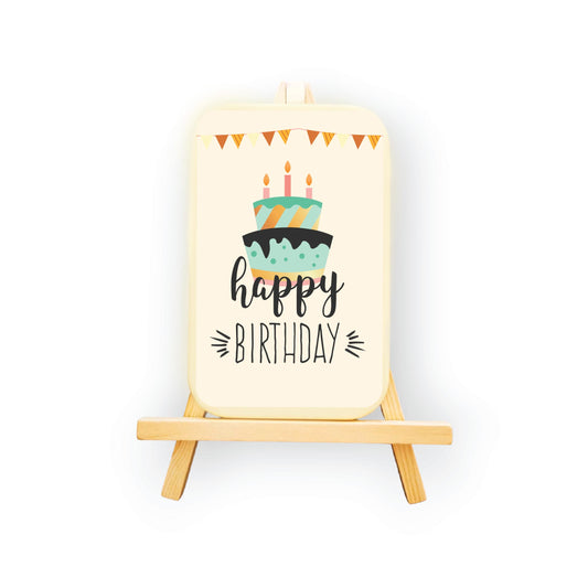 Chocolate Birthday Card Birthday Cake